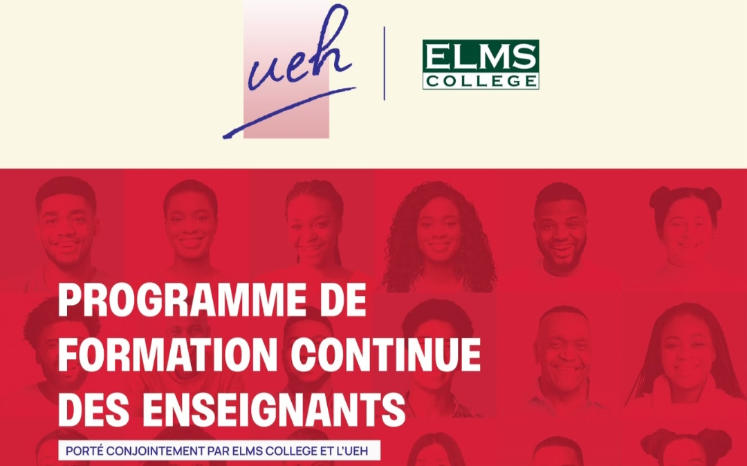 Avis d'inscription au programme de formation continue des enseignants_UEH-ENS_ELMS College